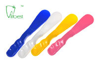 रंगीन डिस्पोजेबल प्लास्टिक डेंटल स्पैटुला आसान सफाई
